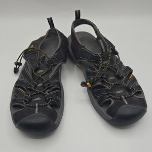 Keen | Newport H2 Water Sport Hybrid Sandal Black Yellow Size 13